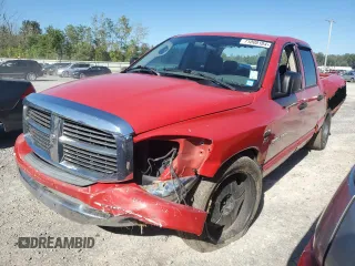 2006 Dodge 1500 SLT with VIN 1D7HU18206S683338, listed as a Copart auction lot 55272635 with 242,911 mi miles and Non Repairable. Bid and sale history available at carsss.com. Image 1.
