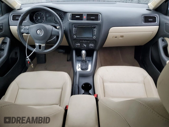 2012 Volkswagen Jetta Sedan SE w/Convenience & Sunroof with VIN 3VWDX7AJ2CM344828, listed as a Copart auction lot 49746154 with 81,927 mi miles and Salvage Title. Bid and sale history available at carsss.com. Image 8.