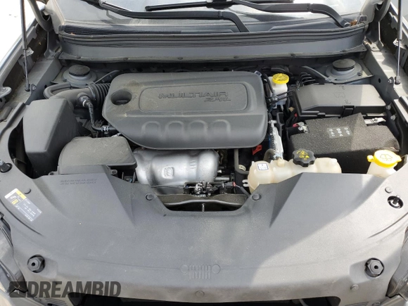 2020 Jeep Cherokee Latitude Plus with VIN 1C4PJLLB0LD653676, listed as a Copart auction lot 55921075 with 98,997 mi miles and Salvage title. Bid and sale history available at DreamBid. Image 12.
