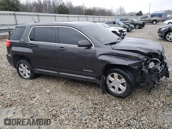 2016 GMC Terrain SLE with VIN 2GKALMEK2G6137220, listed as a Copart auction lot 47583625 with 117,156 mi miles and Salvage Title. Bid and sale history available at carsss.com. Image 4.