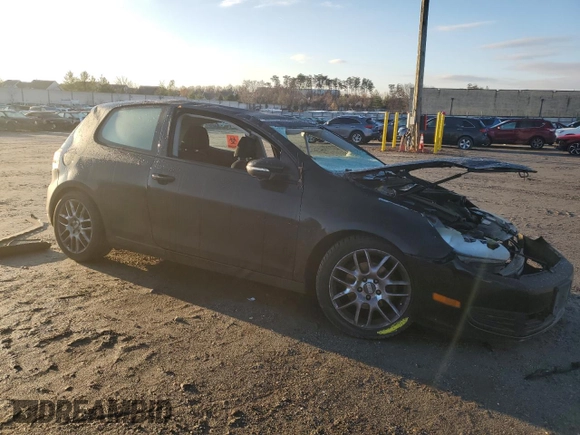 2010 Volkswagen Golf with VIN WVWAB7AJ3AW083114, listed as a Copart auction lot 85438904 with Not provided miles and Salvage title. Bid and sale history available at DreamBid. Image 4.
