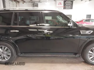 2021 Infiniti QX80 Luxe with VIN JN8AZ2AE8M9272267, listed as a IAAI auction lot 41408983 with 86,188 mi miles and . Bid and sale history available at DreamBid. Image 13.