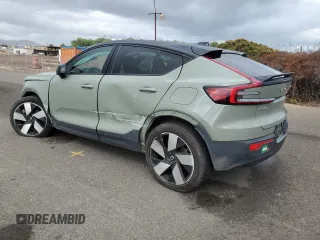 2022 Volvo C40 Recharge Pure Electric Ultimate with VIN YV4ED3GB7N2008172, listed as a Copart auction lot 78682694 with 54,205 mi miles and Salvage Title. Bid and sale history available at carsss.com. Image 2.