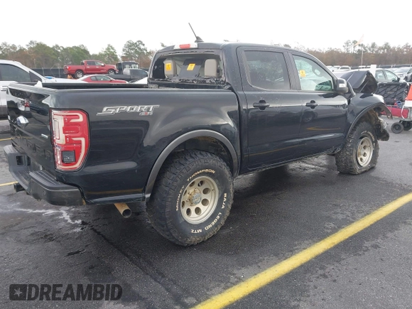 2019 Ford Ranger XL with VIN 1FTER4FH1KLA58099, listed as a IAAI auction lot 40887950 with 29,804 mi miles and . Bid and sale history available at DreamBid. Image 4.
