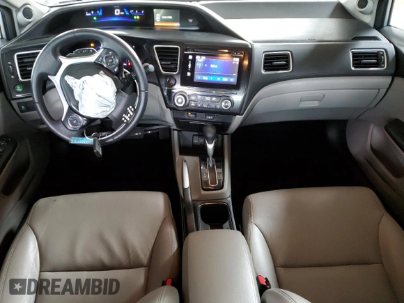 2014 Honda Civic Sedan EX-L with VIN 19XFB2F96EE256955, listed as a Copart auction lot 49251715 with 27,836 mi miles and Salvage Title. Bid and sale history available at carsss.com. Image 8.