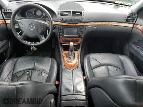 2005 Mercedes-Benz E 320 with VIN WDBUF82J85X169605, listed as a Copart auction lot 47415595 with Not Provided miles and Salvage Title. Bid and sale history available at DreamBid. Image 8.