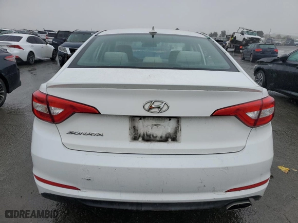 2015 Hyundai Sonata 2.4L SE with VIN 5NPE24AF2FH155557, listed as a Copart auction lot 85372854 with 269,581 mi miles and Clean Title. Bid and sale history available at carsss.com. Image 6.