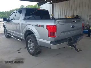 2020 Ford F-150 XL with VIN 1FTEW1E56LFA27123, listed as a IAAI auction lot 42212376 with 82,390 mi miles and . Bid and sale history available at DreamBid. Image 3.