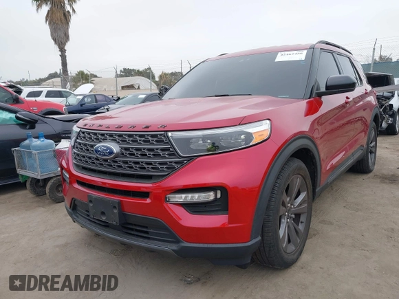 2023 Ford Explorer XLT с VIN 1FMSK7DH1PGB08068, выставлен на аукционе IAAI как лот 42462456 с пробегом 31 443 миль миль и . История ставок и продаж доступна на DreamBid. Изображение 17.