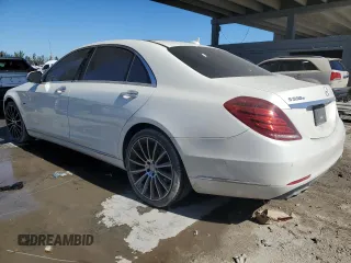 2017 Mercedes-Benz S 550e with VIN WDDUG6DB7HA314672, listed as a Copart auction lot 87162074 with 111,848 mi miles and Salvage Title. Bid and sale history available at DreamBid. Image 2.