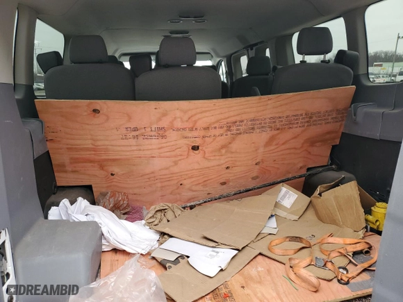 2016 Ford Transit Wagon XL with VIN 1FBZX2ZG0GKA41438, listed as a Copart auction lot 85759054 with 75,114 mi miles and Salvage Title. Bid and sale history available at carsss.com. Image 10.