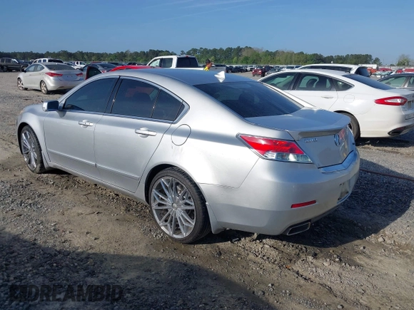 2012 Acura TL Tech Auto with VIN 19UUA8F59CA040366, listed as a IAAI auction lot 41928066 with 177,164 mi miles. Bid and sale history available at carsss.com. Image 3.