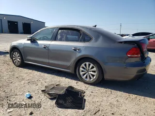 2014 Volkswagen Passat Wolfsburg Edition with VIN 1VWAS7A30EC118276, listed as a Copart auction lot 60730425 with 141,975 mi miles and Salvage title. Bid and sale history available at DreamBid. Image 2.