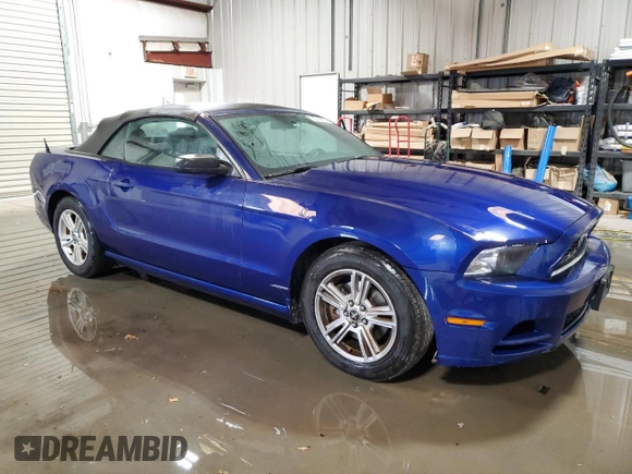 2014 Ford Mustang V6 with VIN 1ZVBP8EM0E5272232, listed as a Copart auction lot 45492135 with 163,820 mi miles and Clean Title. Bid and sale history available at carsss.com. Image 4.