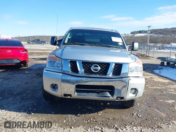 2011 Nissan Titan Pro-4X with VIN 1N6BA0EC8BN304544, listed as a IAAI auction lot 41329674 with 235,319 mi miles and . Bid and sale history available at DreamBid. Image 13.
