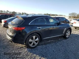 2010 Infiniti FX with VIN JN8AS1MU0AM800328, listed as a Copart auction lot 46993445 with 201,409 mi miles and Salvage title. Bid and sale history available at DreamBid. Image 3.