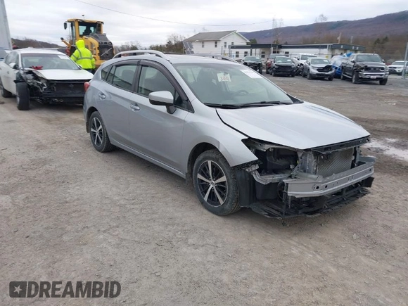 2019 Subaru Impreza Premium z VIN 4S3GTAD68K3761337, wystawiony jako IAAI lot #41921224 z przebiegiem 85 223 mil mil oraz . Historia ofert i sprzedaży dostępna na DreamBid. Obrazek 1.