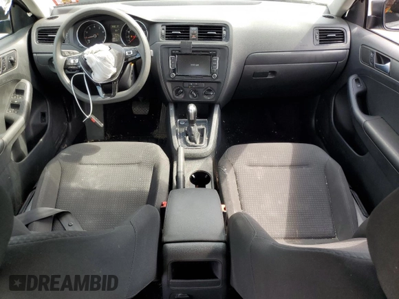 2015 Volkswagen Jetta S with VIN 3VW2K7AJ5FM327788, listed as a Copart auction lot 64034985 with 43,172 mi miles and Salvage title. Bid and sale history available at DreamBid. Image 8.