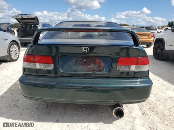 1998 Honda Civic EX with VIN 1HGEJ8142WL026790, listed as a Copart auction lot 77093954 with 225,905 mi miles and Salvage Title. Bid and sale history available at carsss.com. Image 6.