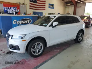 2019 Audi Q5 Premium with VIN WA1ANAFY5K2048166, listed as a Copart auction lot 62378975 with 41,655 mi miles and Salvage title. Bid and sale history available at DreamBid. Image 1.