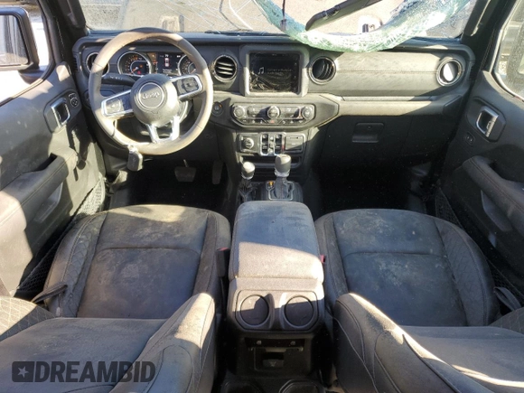 2023 Jeep Gladiator High Altitude with VIN 1C6HJTFG8PL528455, listed as a Copart auction lot 47110935 with 22,568 mi miles and Non repairable. Bid and sale history available at DreamBid. Image 8.