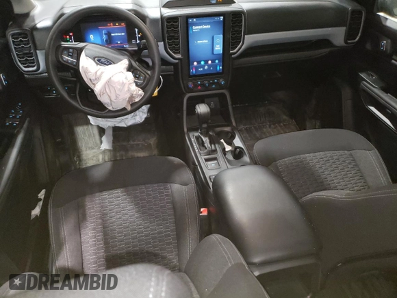 2024 Ford Ranger XL with VIN 1FTER4PH6RLE57843, listed as a Copart auction lot 54959105 with 5,149 mi miles and Salvage title. Bid and sale history available at DreamBid. Image 8.