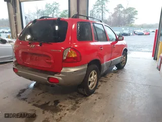 2003 Hyundai Santa Fe with VIN KM8SB12B83U510161, listed as a IAAI auction lot 42004585 with 98,106 mi miles. Bid and sale history available at carsss.com. Image 4.