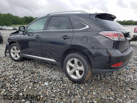 2013 Lexus RX 350 with VIN 2T2BK1BA9DC168547, listed as a Copart auction lot 59667955 with 129,338 mi miles and Salvage title. Bid and sale history available at DreamBid. Image 2.