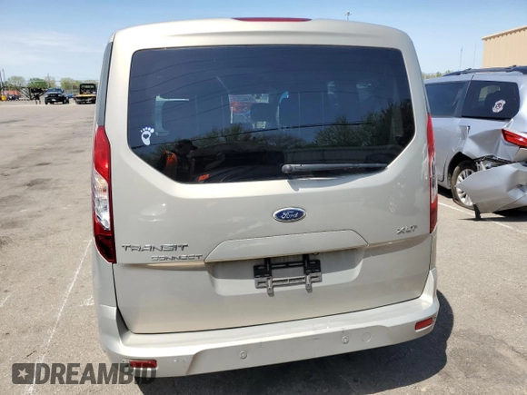 2015 Ford Transit Connect XLT with VIN NM0GE9F78F1197959, listed as a Copart auction lot 54489075 with 110,226 mi miles and Clean title. Bid and sale history available at DreamBid. Image 6.