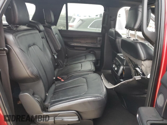 2019 Ford Expedition Max Limited z VIN 1FMJK1KT7KEA37818, wystawiony jako Copart lot #44128545 z przebiegiem 147 990 mil mil oraz Szkoda całkowita • Salvage title. Historia ofert i sprzedaży dostępna na DreamBid. Obrazek 10.