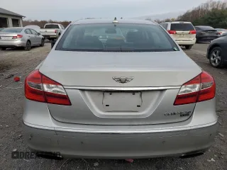 2012 Hyundai Genesis 5.0L R-Spec with VIN KMHGC4DH4CU187894, listed as a Copart auction lot 80225164 with 184,466 mi miles and Salvage Title. Bid and sale history available at carsss.com. Image 6.