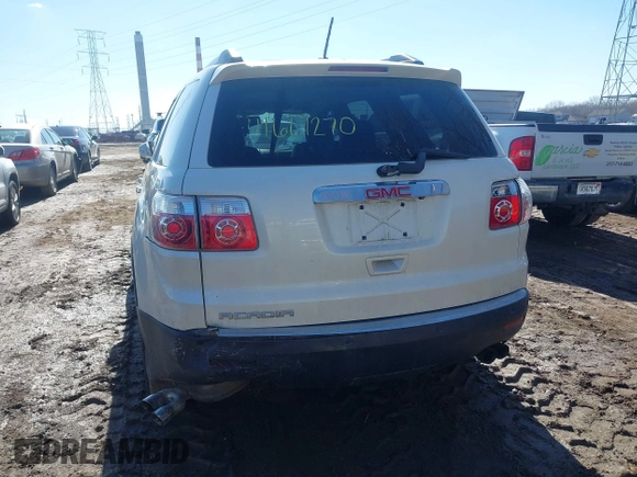 2012 GMC Acadia SLT1 with VIN 1GKKRRED3CJ321905, listed as a IAAI auction lot 41661270 with 158,753 mi miles. Bid and sale history available at carsss.com. Image 6.