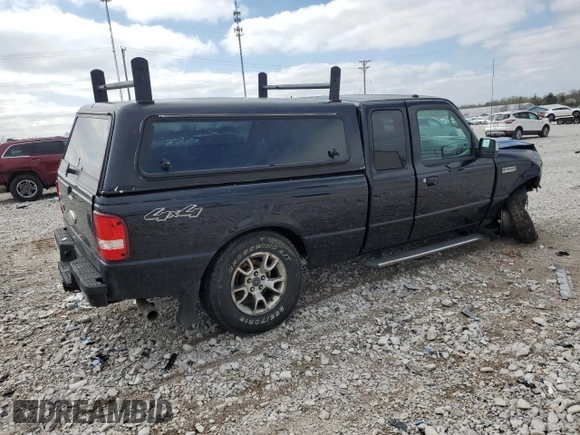 2010 Ford Ranger XLT with VIN 1FTLR4FE7APA22339, listed as a Copart auction lot 51016975 with 284,274 mi miles and Salvage Title. Bid and sale history available at DreamBid. Image 3.