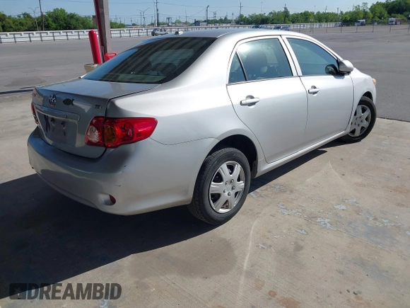 2010 Toyota Corolla with VIN 1NXBU4EE7AZ216037, listed as a IAAI auction lot 41992233 with 1 mi miles. Bid and sale history available at carsss.com. Image 4.