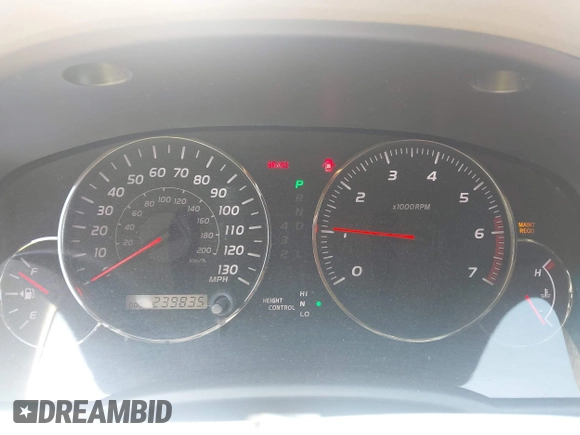 2006 Lexus GX 470 with VIN JTJBT20X560108967, listed as a IAAI auction lot 42702608 with 239,835 mi miles and . Bid and sale history available at DreamBid. Image 7.