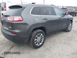 2019 Jeep Cherokee Latitude Plus with VIN 1C4PJMLB4KD323124, listed as a IAAI auction lot 41782873 with 81,929 mi miles and . Bid and sale history available at carsss.com. Image 4.