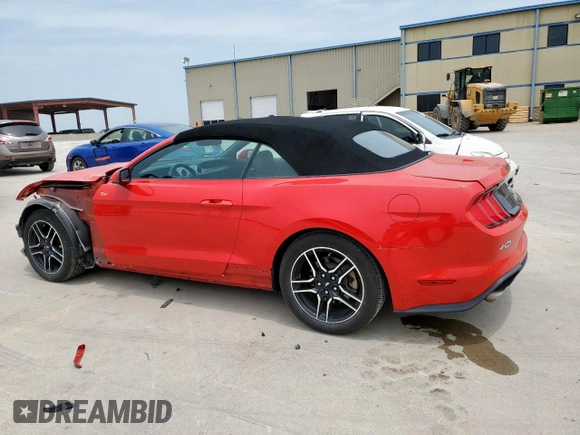 2020 Ford Mustang EcoBoost с VIN 1FATP8UH0L5145026, выставлен на аукционе Copart как лот 56634965 с пробегом 30 699 миль миль и Списание • Salvage title. История ставок и продаж доступна на DreamBid. Изображение 2.