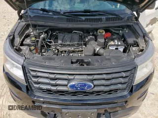 2017 Ford Police Interceptor Utility z VIN 1FM5K8AR7HGD58691, wystawiony jako Copart lot #63703675 z przebiegiem 96 858 mil mil oraz Szkoda całkowita • Salvage title. Historia ofert i sprzedaży dostępna na DreamBid. Obrazek 12.