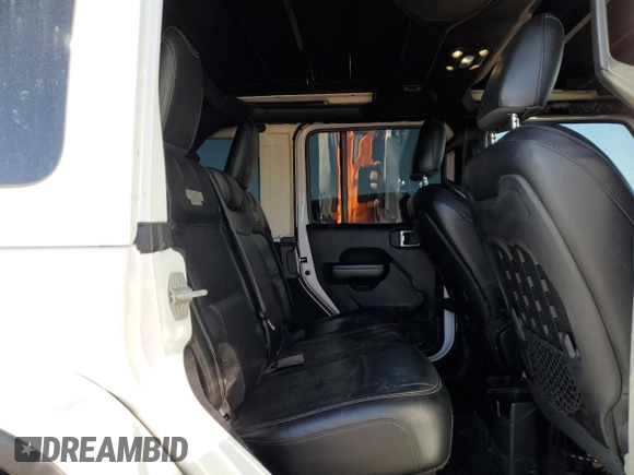 2019 Jeep Wrangler Unlimited Rubicon with VIN 1C4HJXFG0KW515349, listed as a Copart auction lot 45588385 with 64,737 mi miles and Salvage title. Bid and sale history available at DreamBid. Image 11.