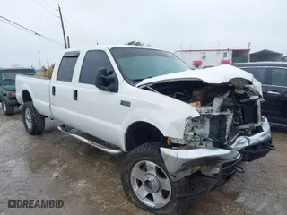 2004 Ford Super Duty F-250 XL with VIN 1FTNW21L34EA75616, listed as a IAAI auction lot 41405650 with 23,765 mi miles. Bid and sale history available at carsss.com. Image 1.