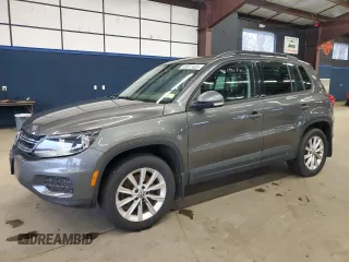 2015 Volkswagen Tiguan SE z VIN WVGBV7AX8FW574023, wystawiony jako Copart lot #50027465 z przebiegiem 101 145 mil mil oraz Czysty tytuł • Clean title. Historia ofert i sprzedaży dostępna na DreamBid. Obrazek 1.