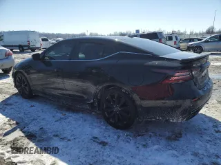 2023 Nissan Maxima SR with VIN 1N4AA6EV1PC505472, listed as a Copart auction lot 46052345 with 19,117 mi miles and Salvage title. Bid and sale history available at DreamBid. Image 2.