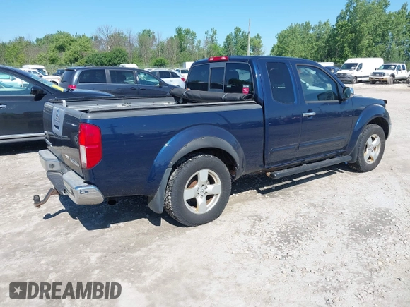 2008 Nissan Frontier SE with VIN 1N6AD06W08C442627, listed as a IAAI auction lot 42626747 with 216,359 mi miles and . Bid and sale history available at DreamBid. Image 4.