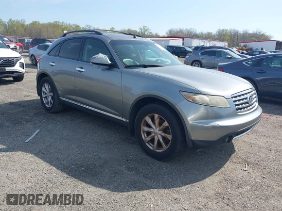 2008 Infiniti FX with VIN JNRAS08W08X207773, listed as a IAAI auction lot 42073600 with 130,912 mi miles and . Bid and sale history available at DreamBid. Image 1.