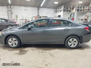 2013 Honda Civic Sdn LX with VIN 19XFB2F51DE200787, listed as a IAAI auction lot 41962907 with 96,849 mi miles. Bid and sale history available at carsss.com. Image 14.