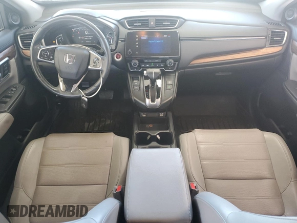 2020 Honda CR-V EX-L with VIN 5J6RW1H80LL007260, listed as a Copart auction lot 47457135 with 95,558 mi miles and Salvage Title. Bid and sale history available at carsss.com. Image 8.