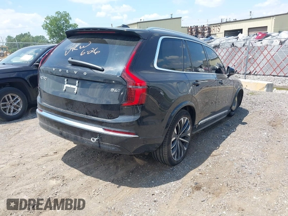 2025 Volvo XC90 Plus with VIN YV4062PB3S1366904, listed as a IAAI auction lot 42651118 with 10,380 mi miles and . Bid and sale history available at DreamBid. Image 4.