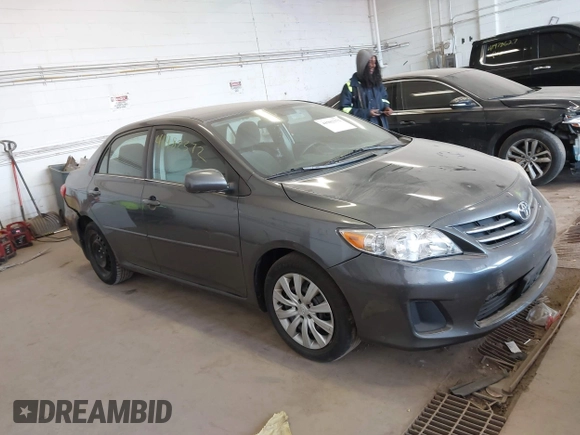 2013 Toyota Corolla L with VIN 2T1BU4EE0DC087922, listed as a IAAI auction lot 41982372 with 278,366 mi miles and . Bid and sale history available at DreamBid. Image 1.