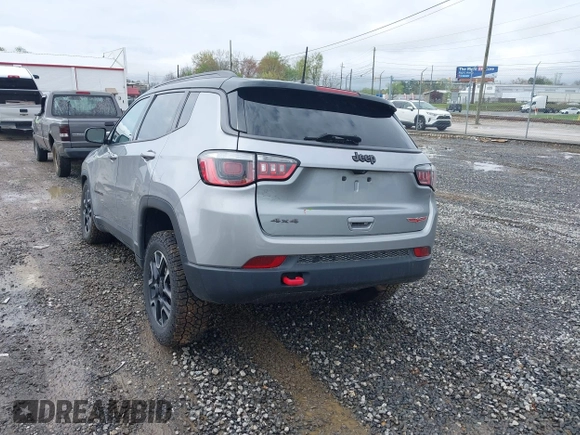 2020 Jeep Compass Trailhawk с VIN 3C4NJDDB6LT184616, выставлен на аукционе IAAI как лот 41973717 с пробегом 105 765 миль миль и . История ставок и продаж доступна на DreamBid. Изображение 3.