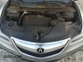 2016 Acura MDX with VIN 5FRYD3H27GB012087, listed as a Copart auction lot 81329714 with 130,576 mi miles and Salvage Title. Bid and sale history available at carsss.com. Image 12.